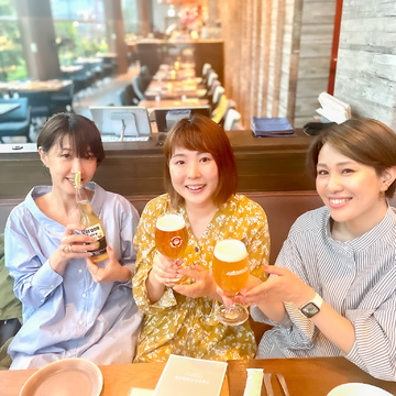 インテリアも夜景も素敵な　東京駅　reonance 女子会