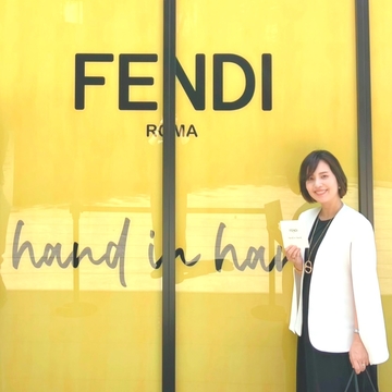 FENDIのブランドエキシビションへ♡