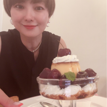 念願の“アメリカンチェリーのプリン” やっと食べれました