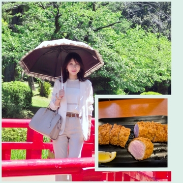 今が見ごろのバラ園と｢孤独のグルメ｣で人気♪キセキのとんかつ