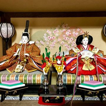 ずっと愛でていたい、お雛様。