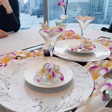 友人とWバースディ@カハラホテル横浜“OZIO”