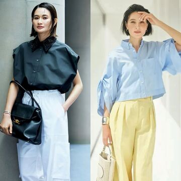”おしゃれな人”と思われる！涼しく華やぐ「50代のシャツ・ブラウス」スタイル