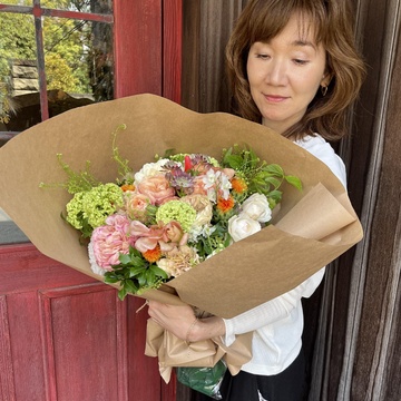 神楽坂で『突然⭐︎ブーケレッスン』