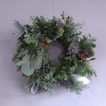 【アラフィーの】クリスマスリース作ってみた【習い事】