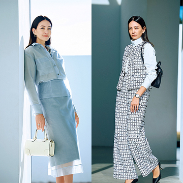 【"進化系コンサバ"セットアップ5選】「きちんと見え」だけで終わらない！セレクト次第でセンスと今らしさが手に入る