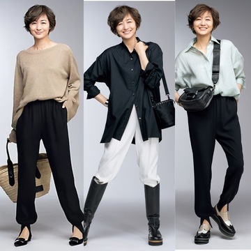 富岡佳子さんが着こなす「大人の新定番」まとめ