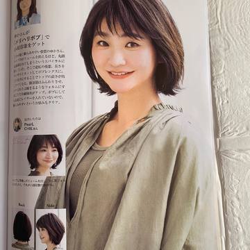 エクラ4月号＜50代に似合うヘア決定版BOOK＞に参加させていただきました　Jマダム４年生。今年もよろしくお願いします♪