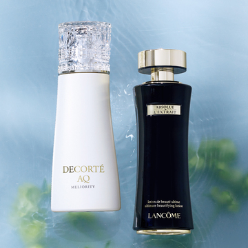 先進技術で肌の再生能力を高めるランコムとコスメデコルテのハイエンド化粧水2選