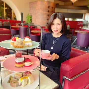 元気がでる！あまおうアフタヌーンティ@ニューオータニ東京“ガーデンラウンジ”