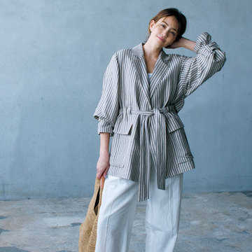 高身長にベストな着丈！アンスクリアのパンツでしゃれ見え【スタイルアップできる絶品パンツ】