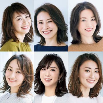 お手入れがラク！簡単スタイリング＆おしゃれ見えミディアムヘア【50代髪型月間人気ランキングTOP10】