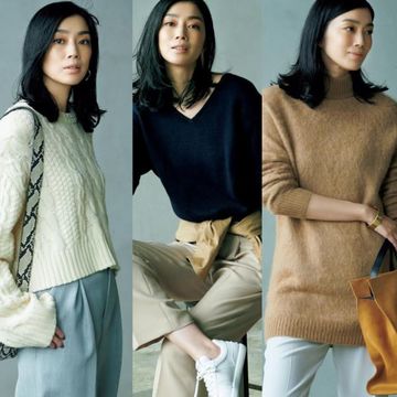 50代を素敵にみせる『2020冬ニット特集』すっきり見えてしゃれ感抜群！
