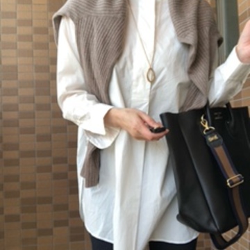 バンドカラーシャツ