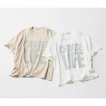 キャサリン・ハムネットの人気Tシャツが今年も登場！ 伝説のスローガンTをさらにエレガントに！エクラプレミアムだけの限定カラーが登場