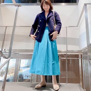 春色のスカートでダンヒルバーへ