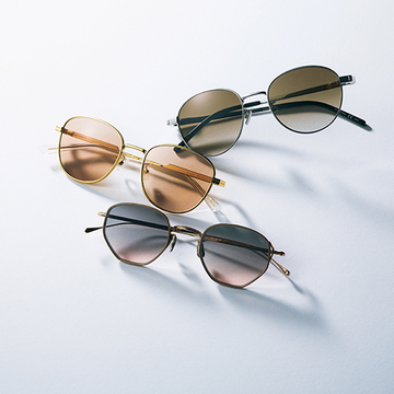 【細リム＆メタルフレームの淡色サングラス3選】クールなかっこよさが大人カジュアルのスパイスに