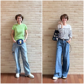 最近のデニムコーデ★ 2 styling
