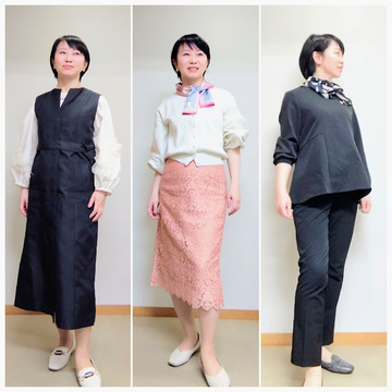 4月半ば。アラフィフ秘書お仕事毎日服