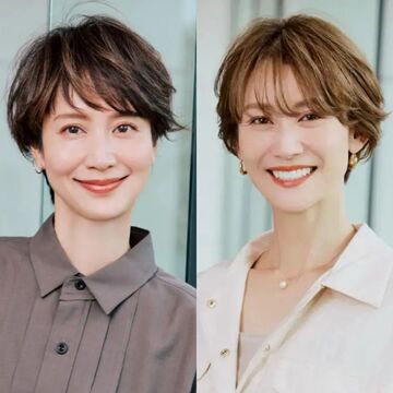 可愛さも上品さも叶える、50代のエレガントなショートヘア5選