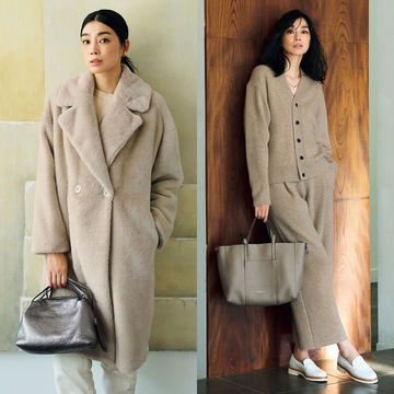 大人を一番素敵に見せる最愛カラー！ 品よく、暖かい「グレージュ」まとめ