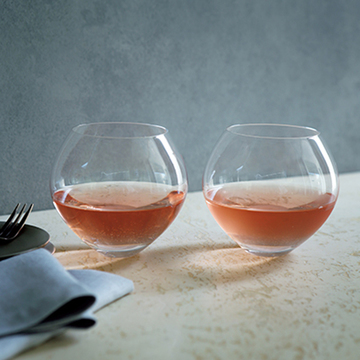 美しいフォルムでアートのように楽しめる！ワイン＆シャンパングラス【秋の「自宅バー」計画】