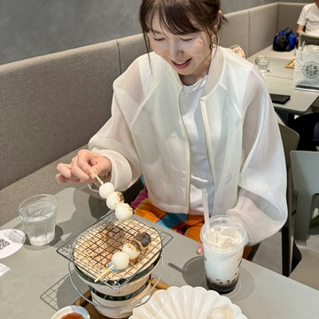 七輪で焼くお団子が超絶品！博多の和スイーツカフェ