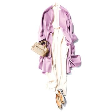 【Day08】明るいトーンの配色で、銀座できわだつ存在に！【冬の洗練パンツ30days】