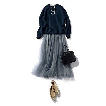 ラフにはおれてきちんと感も！「E by éclat」のオンオフ使える名品ブルゾン