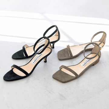 別注・完売したあの名品に新色が仲間入り「NEBULONI E.」アンクルゴムストラップサンダル