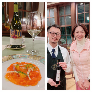 ワインとお食事のアッビナメントを愉しむ夜 in 白馬