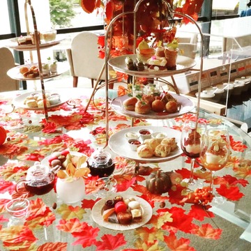 食欲の秋！！ホテルのヨーロピアンアフターヌーンティーへ