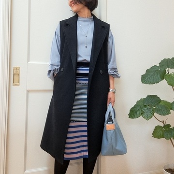 UNIQLO and MARNI ボーダースカート