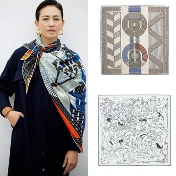 【エルメスの柄スカーフ〈まとめ〉】50代のマイスタイルを更新するヒントに