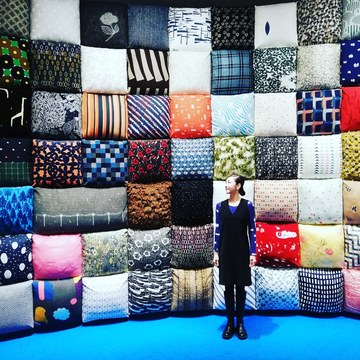 相棒ロングブーツで、ミナペルホネン展∞