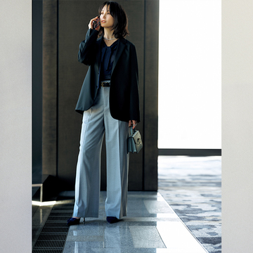 “ここぞ”のときに自信をくれる「黒のテーラードジャケット」