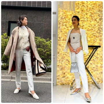 ZARAで冬のオールホワイトコーデ