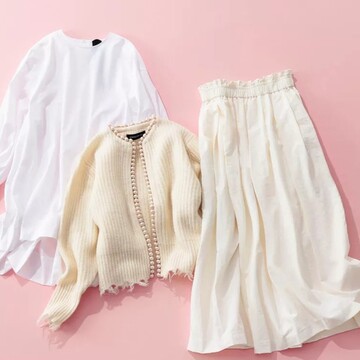 優しさも、切れ味も、抜け感も思いのまま　これからの2カ月、「白」で簡単に見違える！