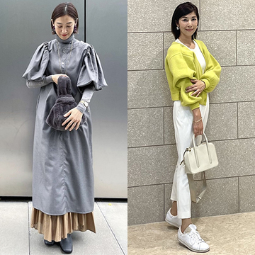 50代ファッションのお悩み解決のヒント満載！おしゃれ読者モデル・華組「2023冬コーデ」まとめ