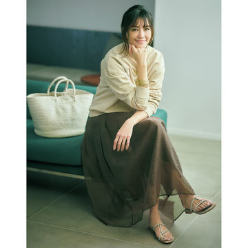 スタイリスト徳原文子さんが提案！「upper hights」のシアースカートが素敵