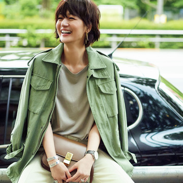 富岡佳子、夏の私服全部見せます！　五選