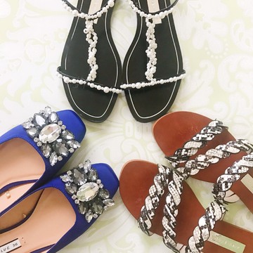 ZARAのフラットサンダル