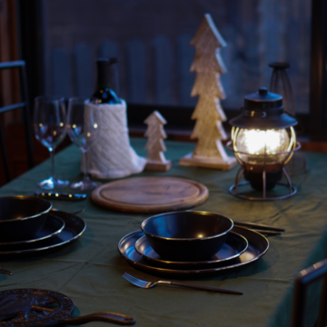 北軽井沢のコテージで薪ストーブクッキング