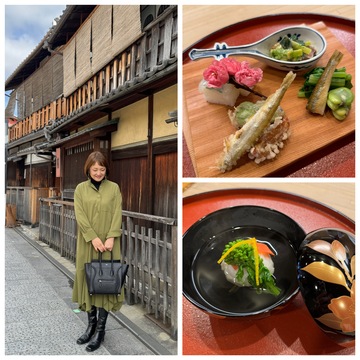 京都の食通に人気の日本料理店でランチ＆思い出のカフェへ
