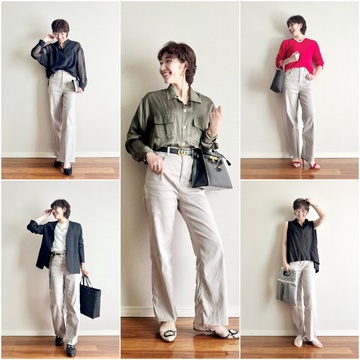 RED CARD TOKYO × éclat リネン混デニム 【Manoa】５styles ～Vol.2 お出かけ編 ～