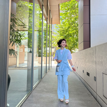 50代綺麗カラーのススメ 〜#chieのstyling vol.8〜