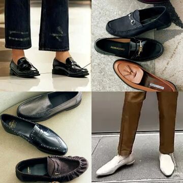 パンツにもスカートにも合うおしゃれな靴って？50代の秋は「ローファー」であか抜ける！