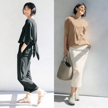 地曳いく子さんが指南"軽やか"&"すっきり見え"な初夏スタイルまとめ