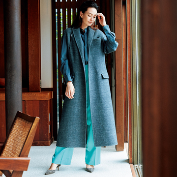 【最旬の10着で過ごす7days】Day.6 大人の遊び心あふれる“あいまいカラー”コーデを楽しむ