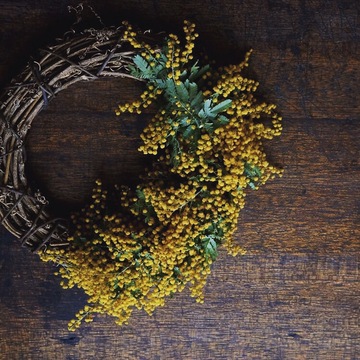 春を感じるミモザリース&ミモザパーティー